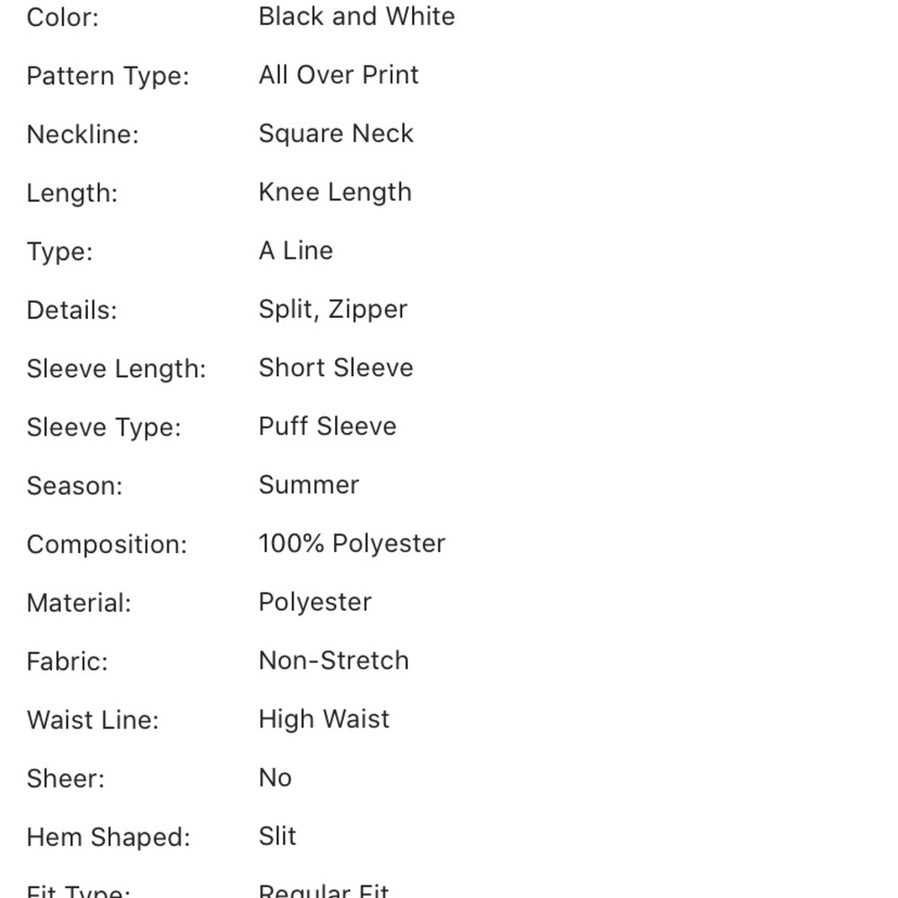 Dot High Split Dress - image 6